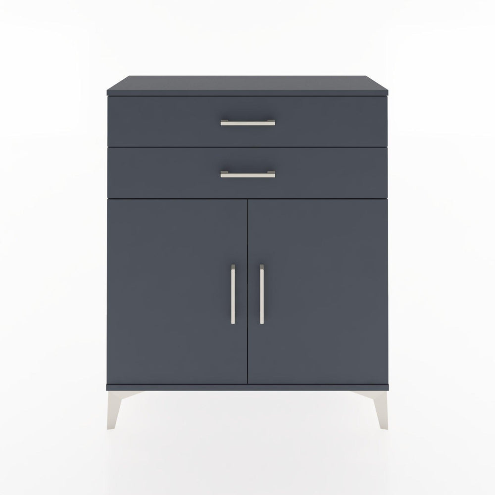 Woodntry Modular Dresser Anthracite 88x30x94 cm with Cover and Drawer KC3-2