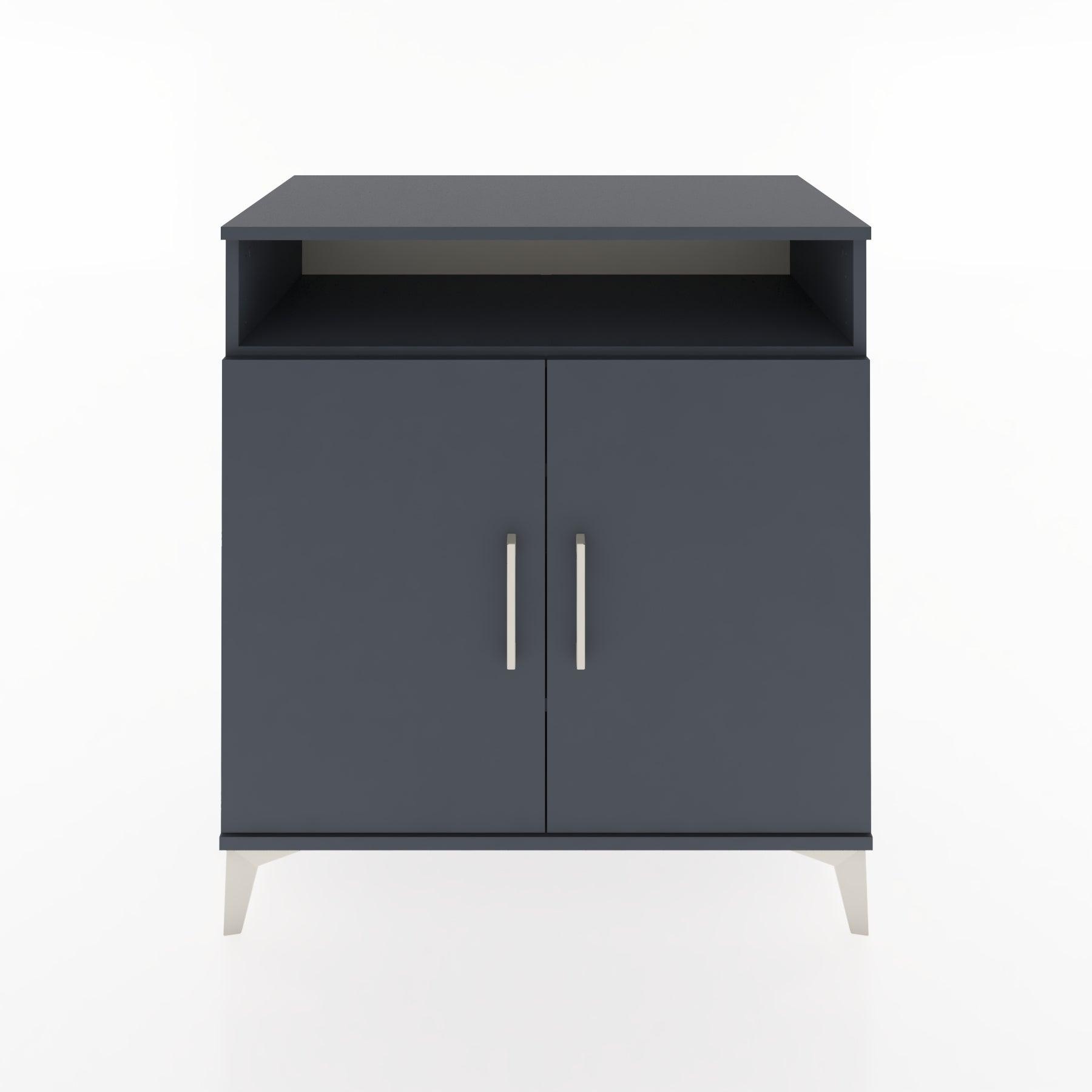 Woodntry Modular Dresser Anthracite 88x44x84 cm with Cover and Shelf KR83-2