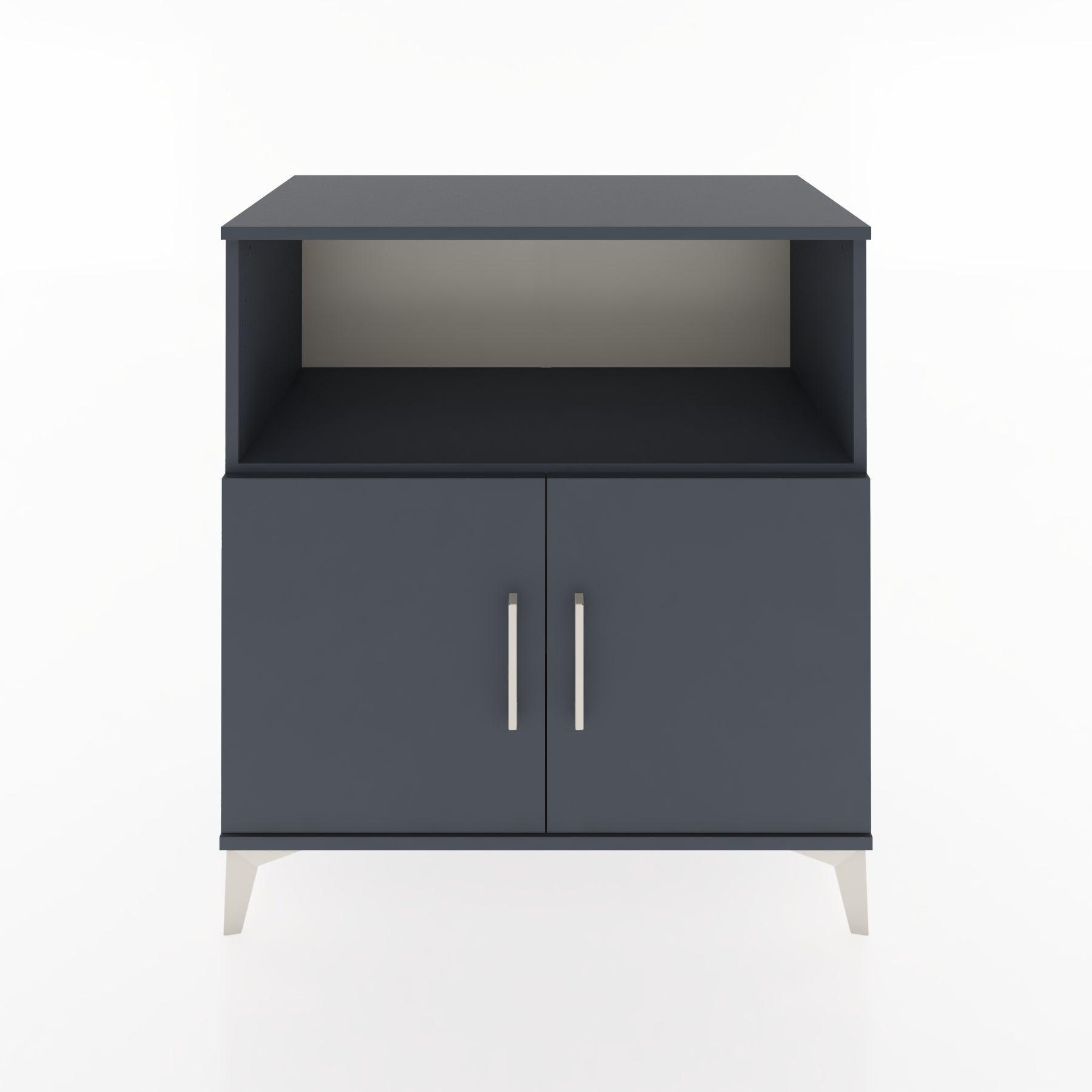 Woodntry Modular Dresser Anthracite 88x44x84 cm with Cover and Shelf KR42-2