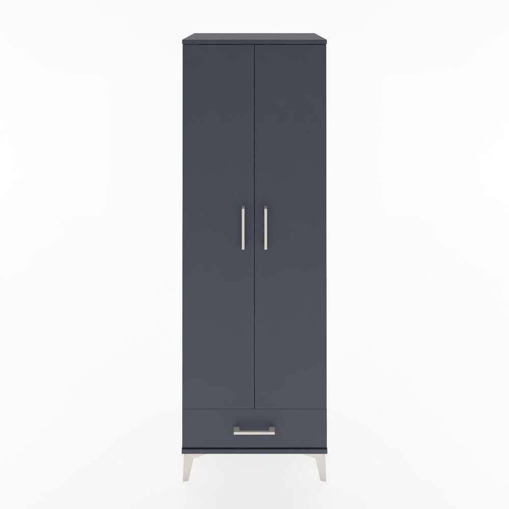 Woodntry Modular Cabinet Anthracite 60x44x170 cm with Doors and Drawers KC8-2