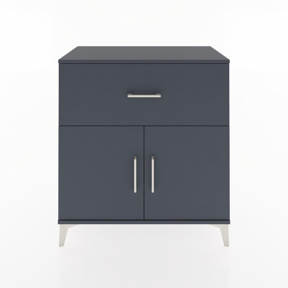 Woodntry Modular Dresser Anthracite 88x44x84 cm with Cover and Drawer KC49-2
