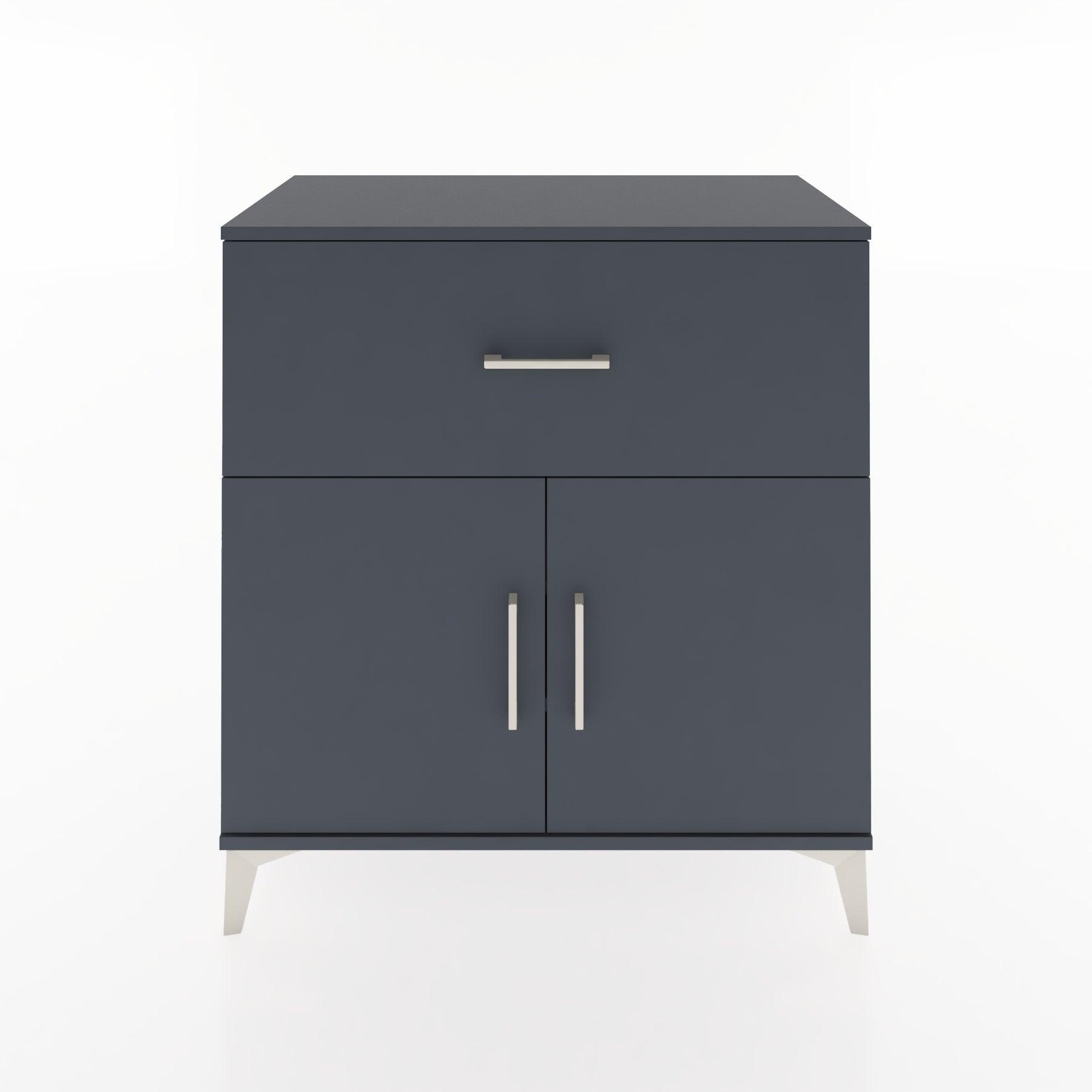 Woodntry Modular Dresser Anthracite 88x44x84 cm with Cover and Drawer KC49-2