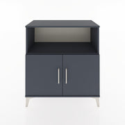 Woodntry Modular Dresser Anthracite 88x44x84 cm with Cover and Shelf KR40-2