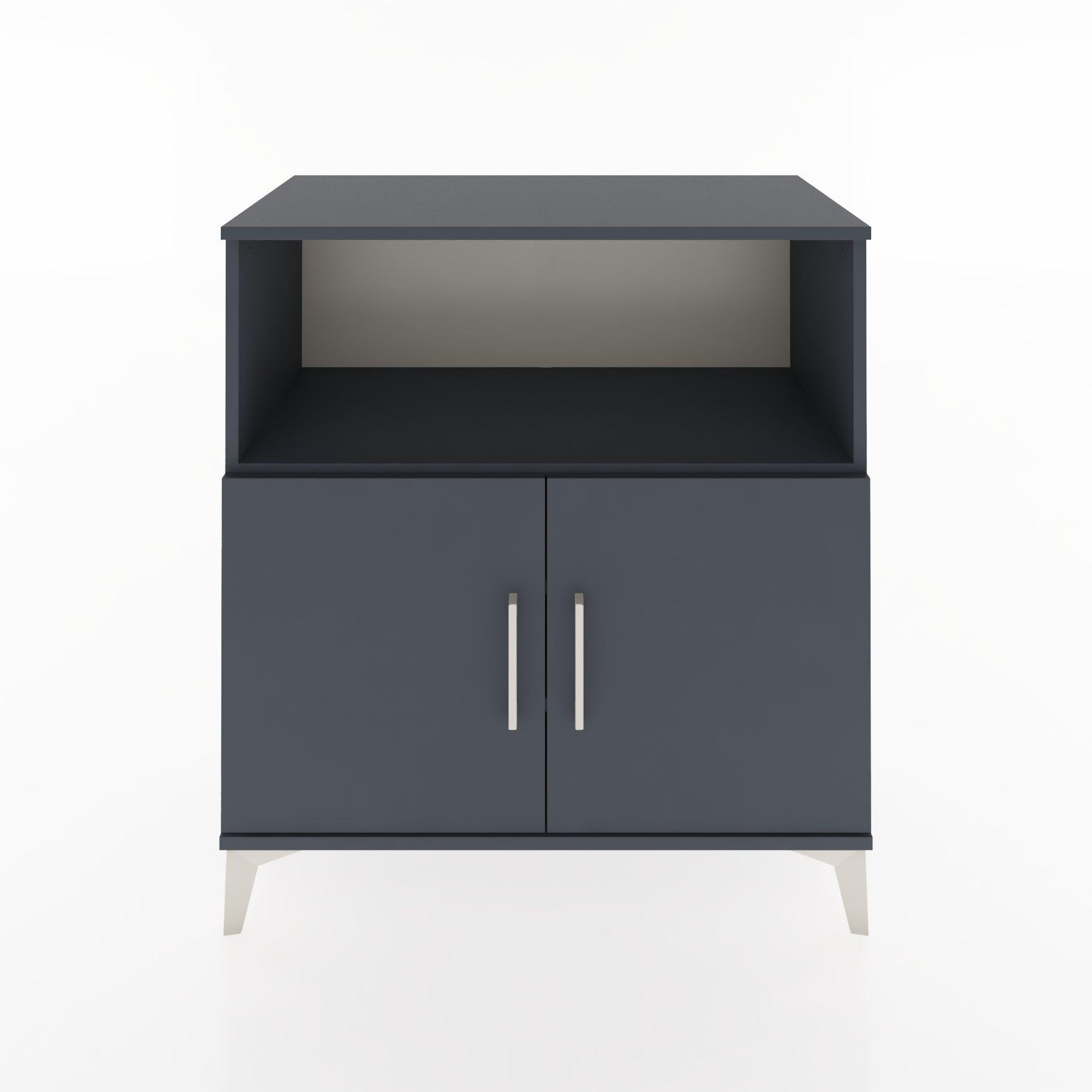 Woodntry Modular Dresser Anthracite 88x44x84 cm with Cover and Shelf KR40-2