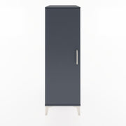 Woodntry Modular Cabinet Anthracite 44x30x122 cm with Door K1-2