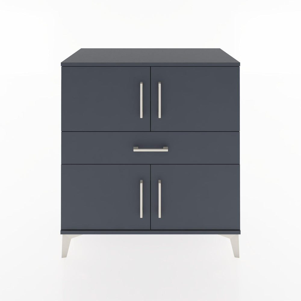 Woodntry Modular Dresser Anthracite 88x44x84 cm with Cover and Drawer KC101-2