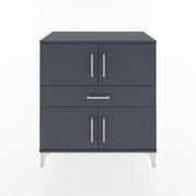 Woodntry Modular Dresser Anthracite 88x44x84 cm with Cover and Drawer KC101-2