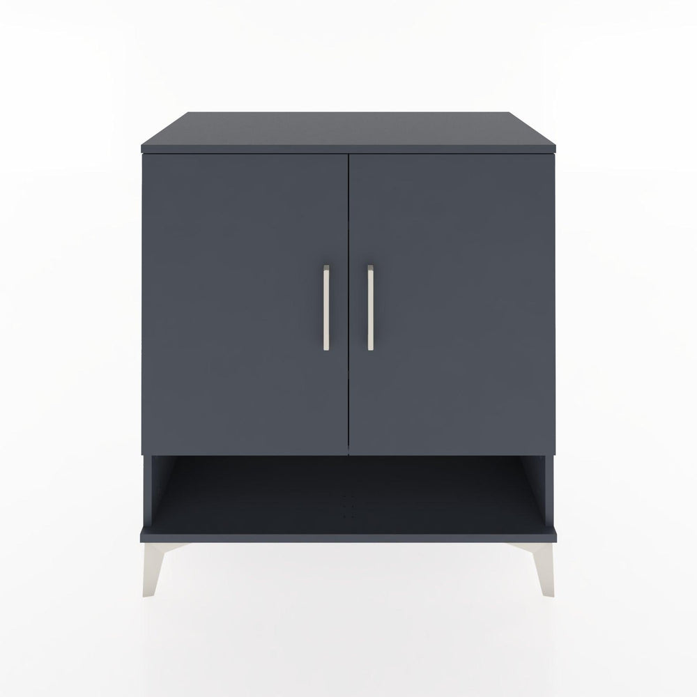 Woodntry Modular Dresser Anthracite 88x44x84 cm with Cover and Shelf KR75-2