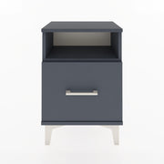 Woodntry Modüler Komodin Raf ve Çekmece 44x30x52 cm Antrasit - Woodntry