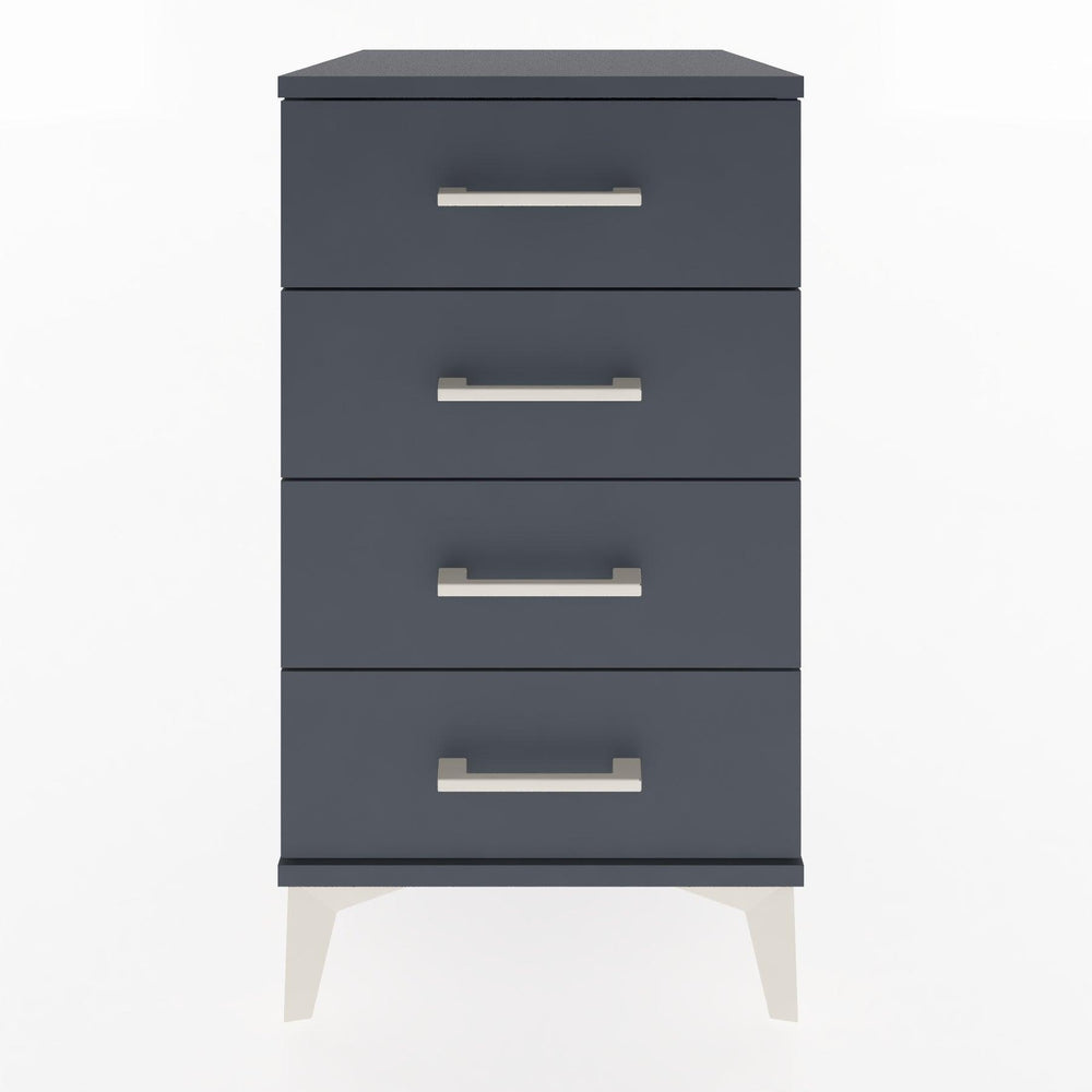 Woodntry Modular Nightstand Anthracite 44x44x68 cm Drawer C1-2