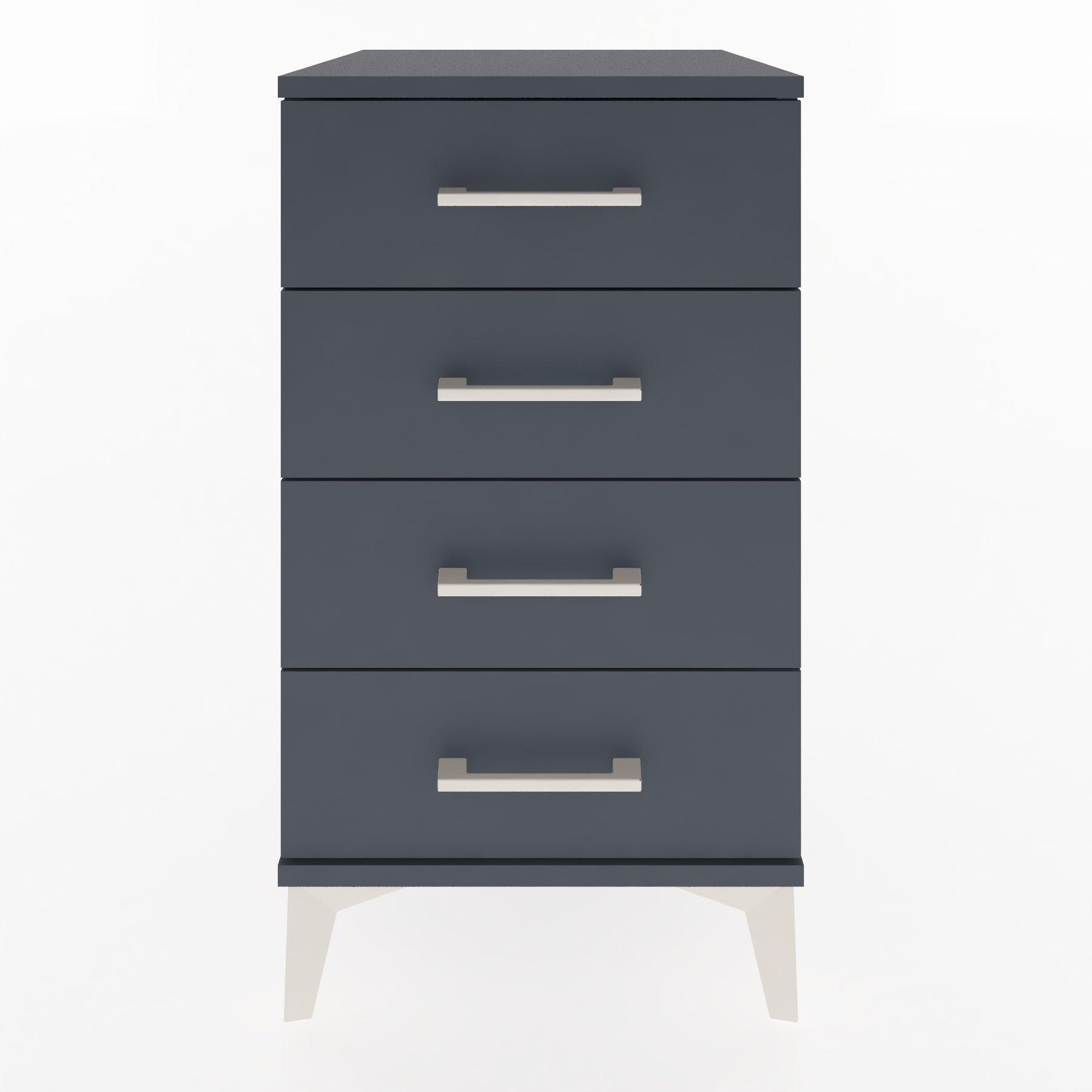 Woodntry Modular Nightstand Anthracite 44x44x68 cm Drawer C1-2