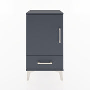 Woodntry Modüler Komodin Çekmece ve Kapaklı V3 44x30x68 cm Antrasit - Woodntry