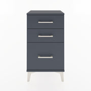 Woodntry Modüler Komodin Üç Çekmeceli V2 44x30x68 cm Antrasit - Woodntry