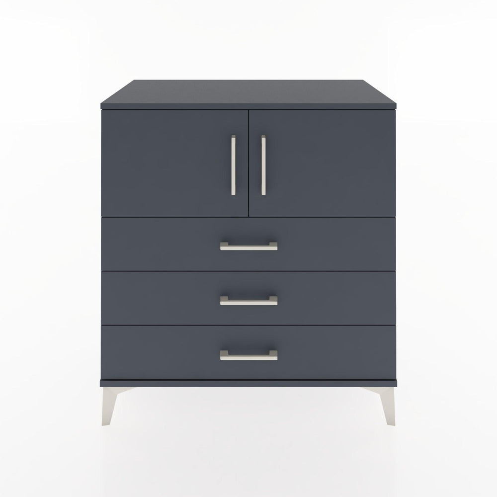 Woodntry Modular Dresser Anthracite 88x44x84 cm with Cover and Drawer KC98-2