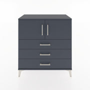 Woodntry Modular Dresser Anthracite 88x44x84 cm with Cover and Drawer KC98-2