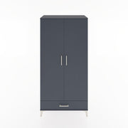 Woodntry Modular Cabinet Anthracite 88x44x170 cm with Doors and Drawers KC8-2