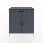 Woodntry Modular Dresser Anthracite 88x44x84 cm with Cover and Drawer KC81-2