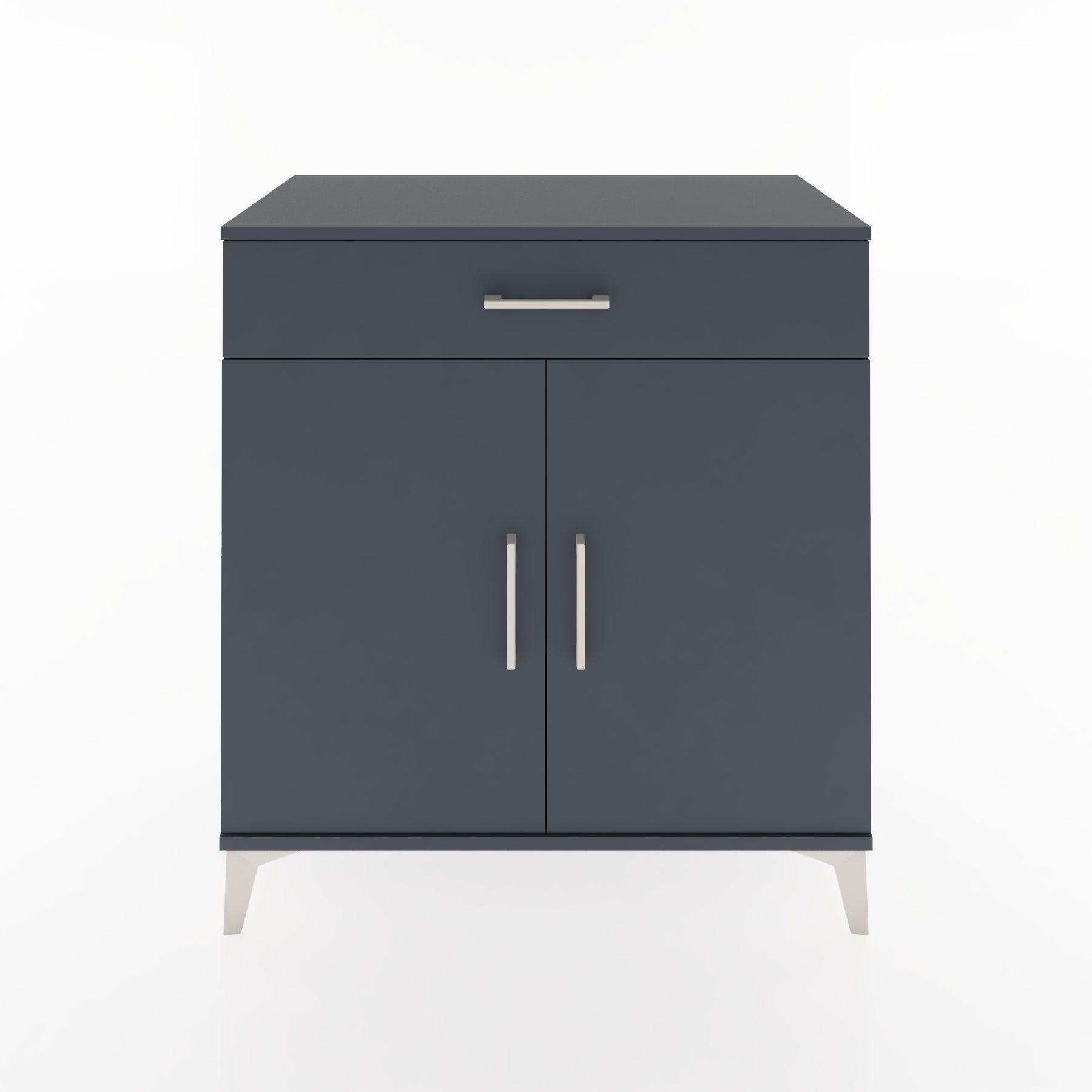 Woodntry Modular Dresser Anthracite 88x44x84 cm with Cover and Drawer KC81-2