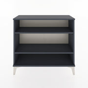 Woodntry Modüler Şifonyer İki Raflı 88x30x68 cm Antrasit - Woodntry