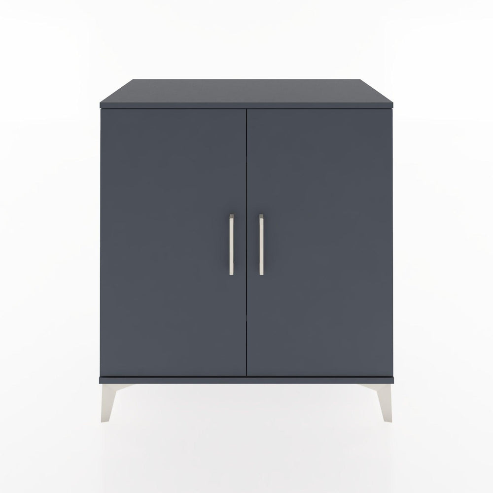 Woodntry Modüler Şifonyer Antrasit 88x44x84 cm Kapaklı K87-2