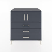 Woodntry Modular Dresser Anthracite 88x44x84 cm with Cover and Drawer KC97-2