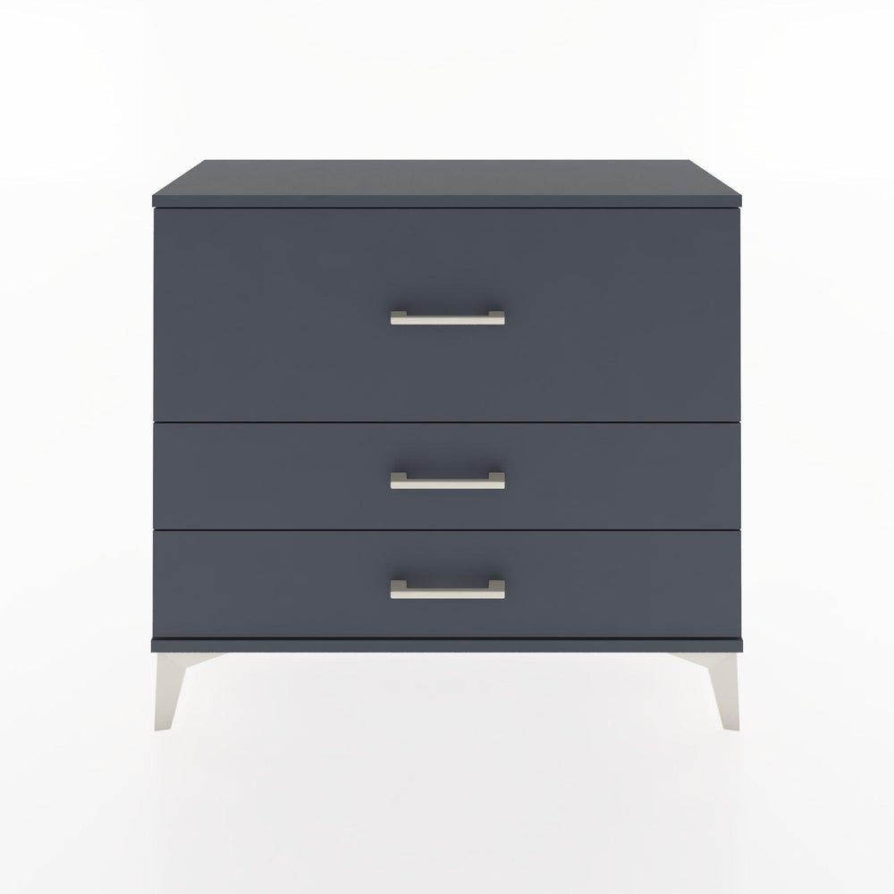 Woodntry Modüler Şifonyer Üç Çekmeceli V4 88x30x68 cm Antrasit - Woodntry