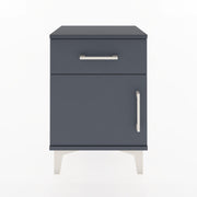 Woodntry Modüler Komodin Çekmece ve Kapaklı 44x30x52 cm Antrasit - Woodntry
