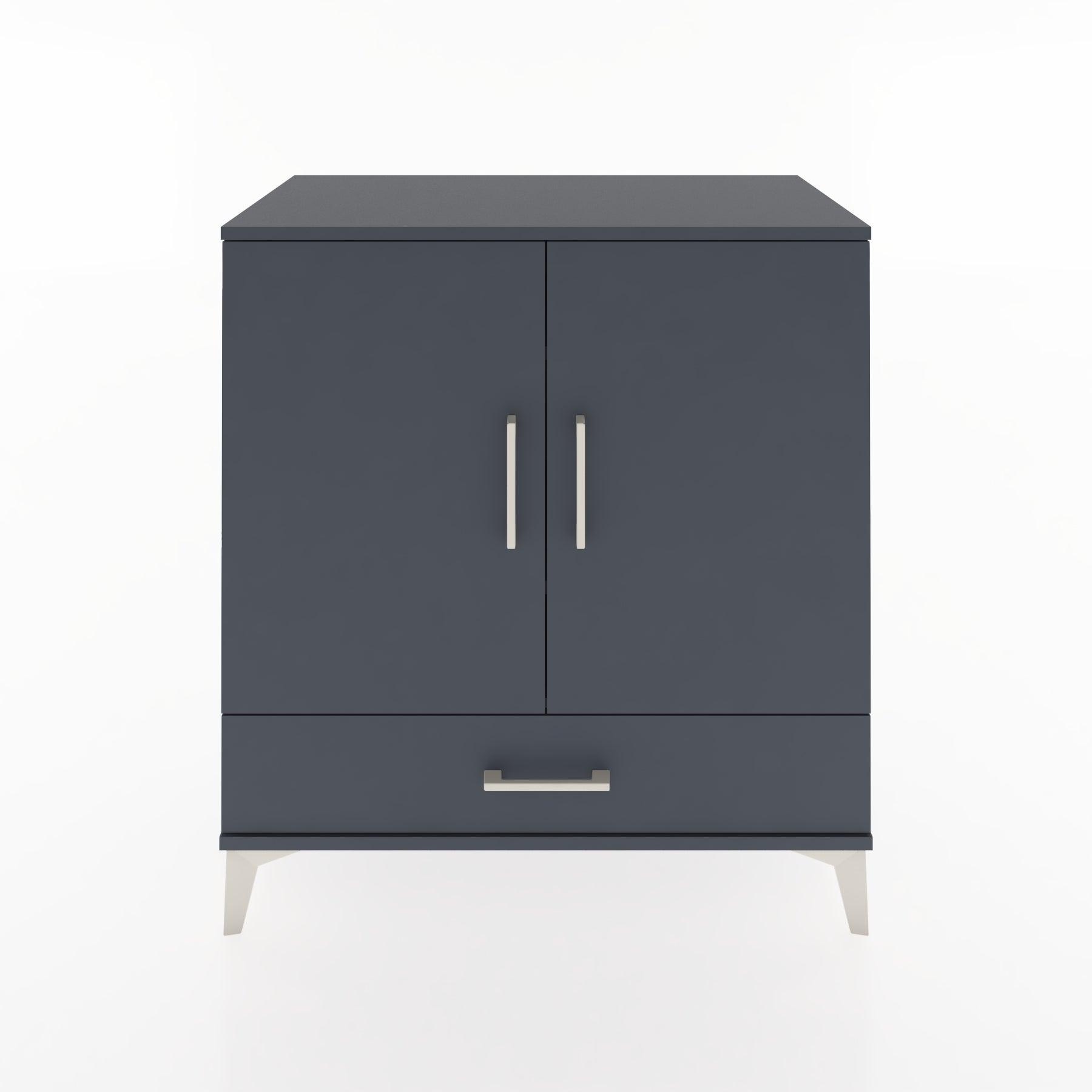 Woodntry Modular Dresser Anthracite 88x44x84 cm with Cover and Drawer KC71-2