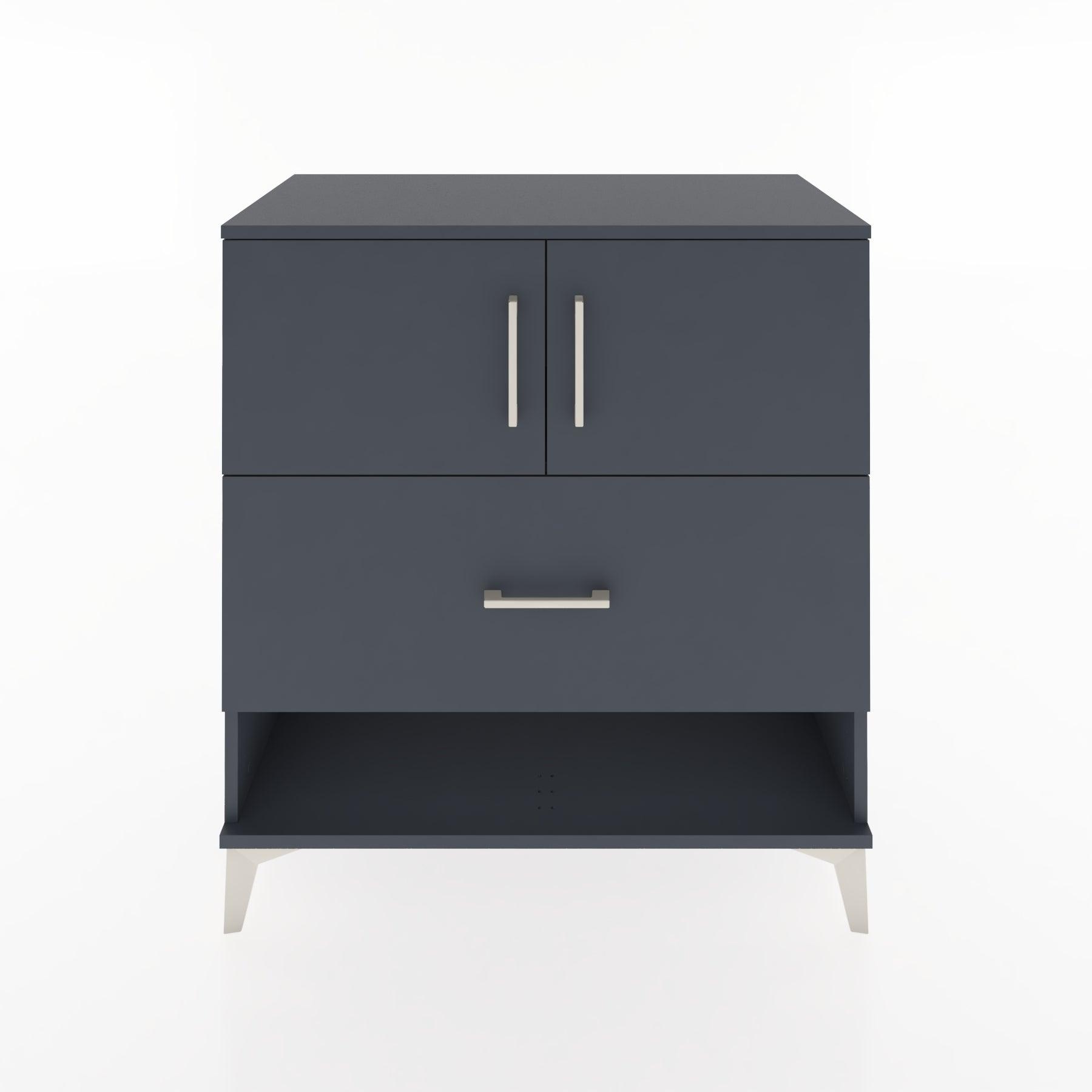 Woodntry Modular Dresser Anthracite 88x44x84 cm Functional F120-2