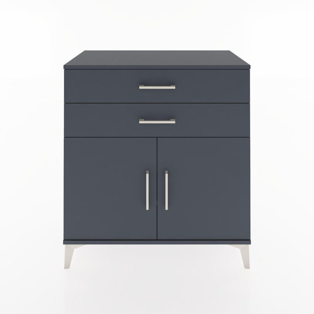 Woodntry Modular Dresser Anthracite 88x44x84 cm with Cover and Drawer KC31-2