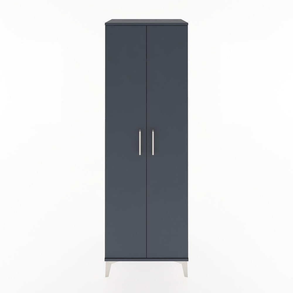 Woodntry Modüler Dolap Antrasit 60x44x170 cm Kapaklı K9-2