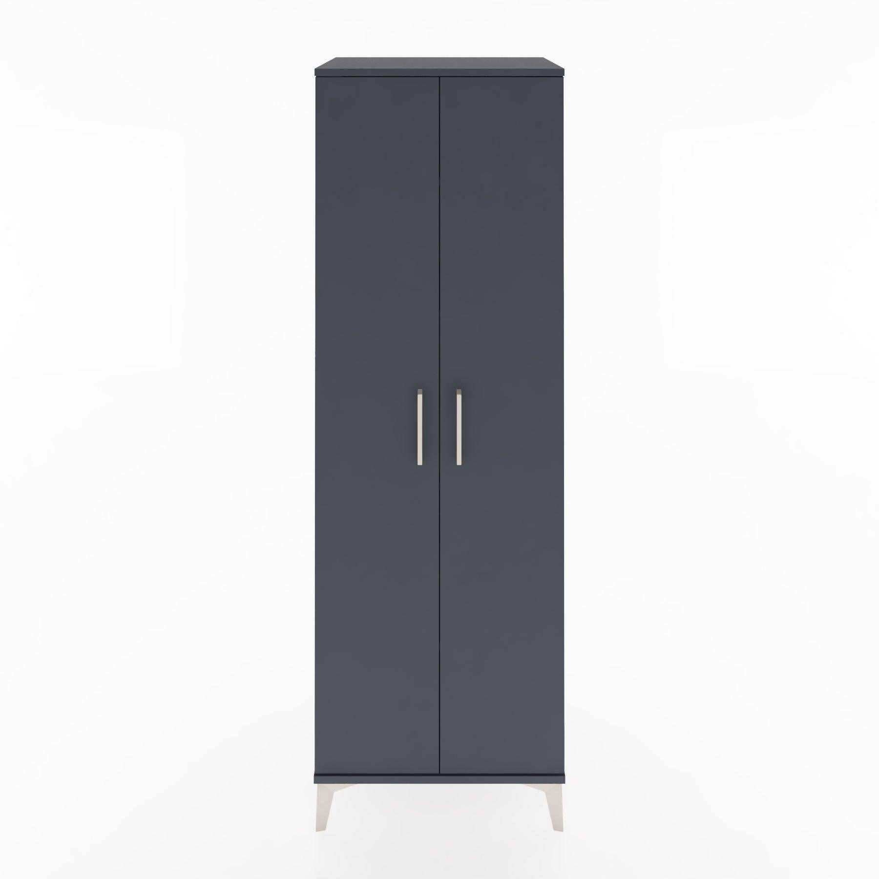 Woodntry Modular Cabinet Anthracite 60x44x170 cm with Cover K9-2