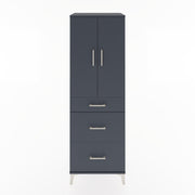 Woodntry Modular Cabinet Anthracite 60x44x170 cm with Doors and Drawers KC20-2
