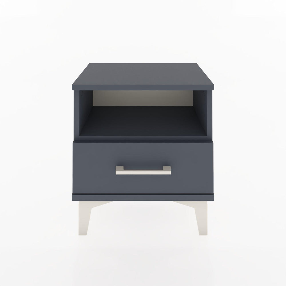 Woodntry Modüler Komodin Raf ve Çekmece 44x30x36 cm Antrasit - Woodntry