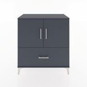 Woodntry Modular Dresser Anthracite 88x44x84 cm with Cover and Drawer KC48-2