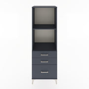 Woodntry Modular Cabinet Anthracite 60x44x170 cm with Drawers and Shelves CR42-2