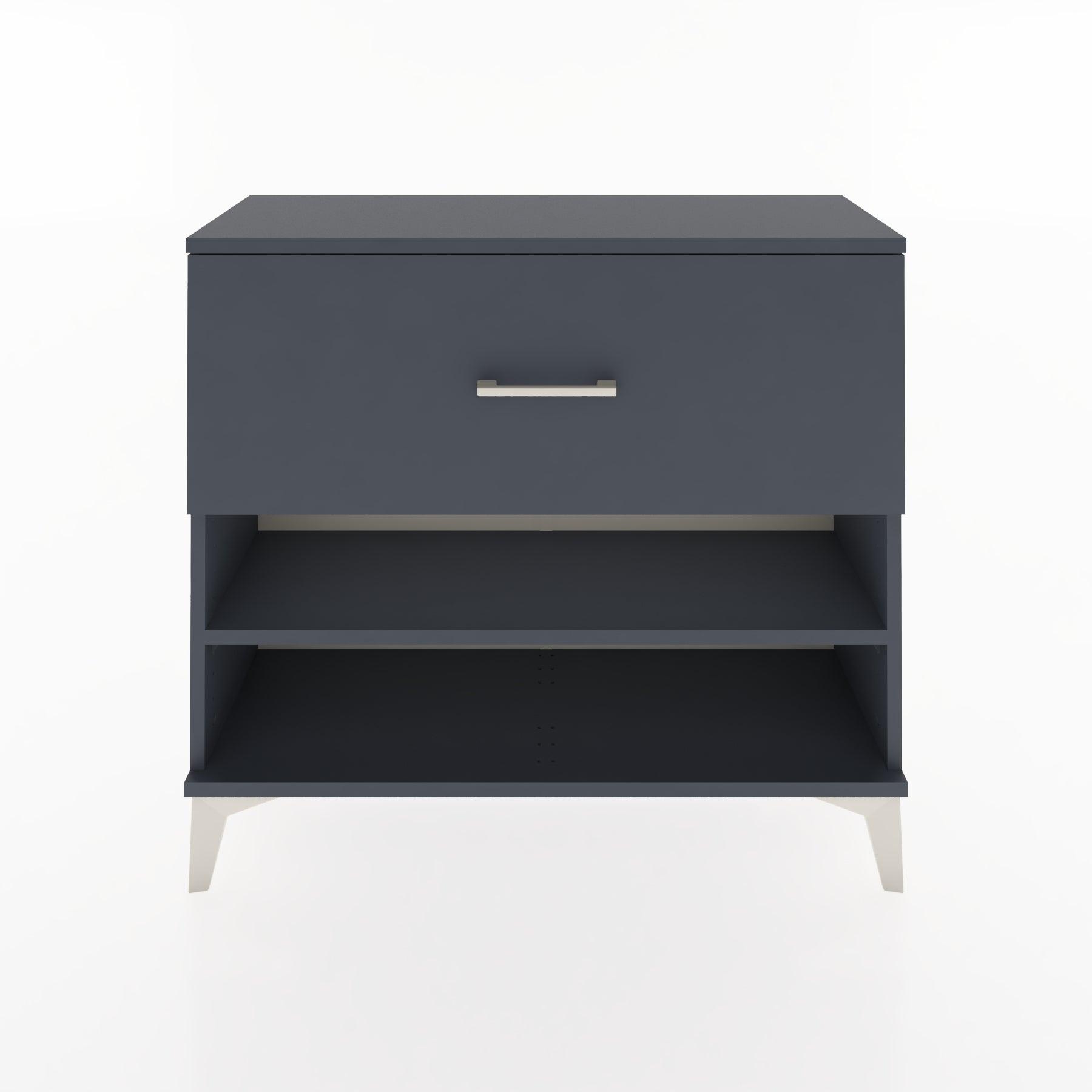 Woodntry Modüler Şifonyer Çekmece ve Raf 88x30x68 cm Antrasit - Woodntry