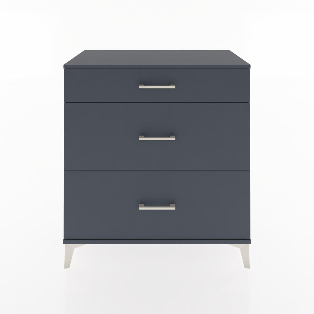 Woodntry Modüler Şifonyer Antrasit 88x44x84 cm Çekmeceli C5-2