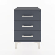 Woodntry Modüler Komodin Üç Çekmeceli 44x30x52 cm Antrasit - Woodntry