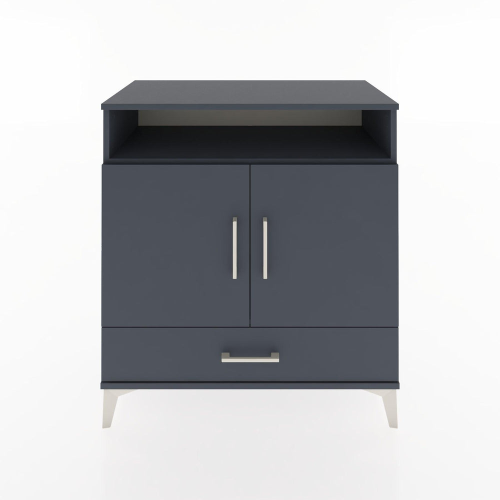 Woodntry Modüler Şifonyer Antrasit 88x44x84 cm Fonksiyonel F63-2