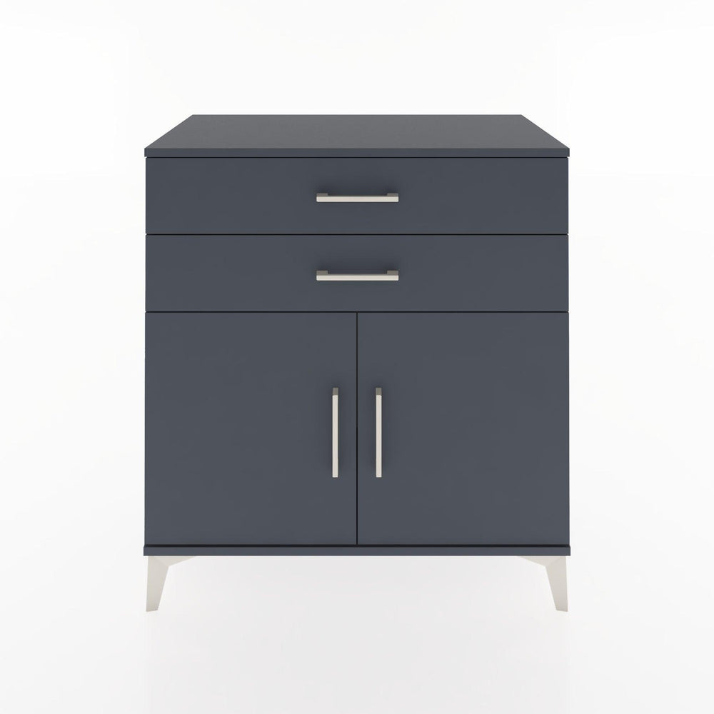 Woodntry Modular Dresser Anthracite 88x44x84 cm with Cover and Drawer KC33-2