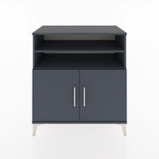 Woodntry Modular Dresser Anthracite 88x44x84 cm with Cover and Shelf KR37-2