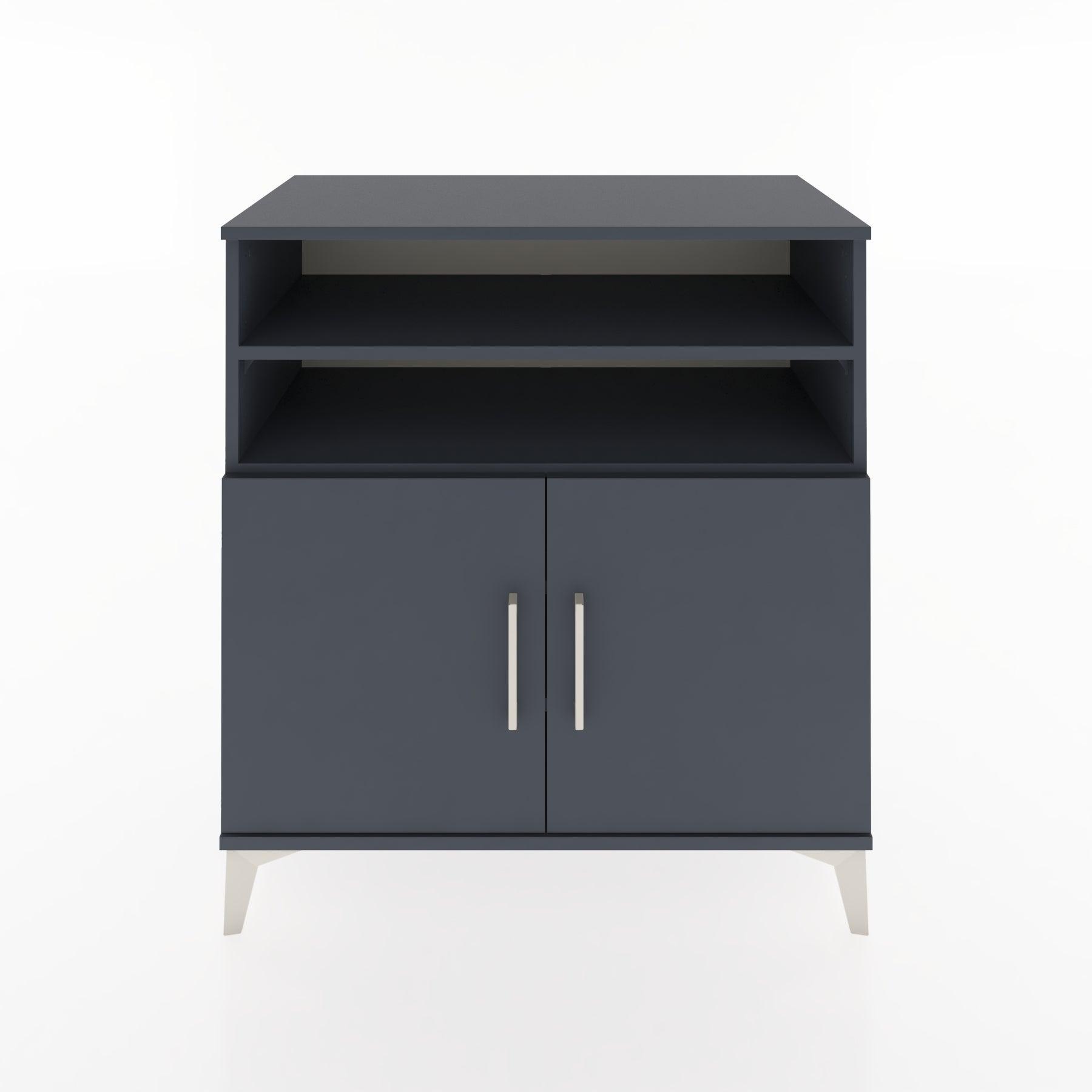 Woodntry Modular Dresser Anthracite 88x44x84 cm with Cover and Shelf KR37-2