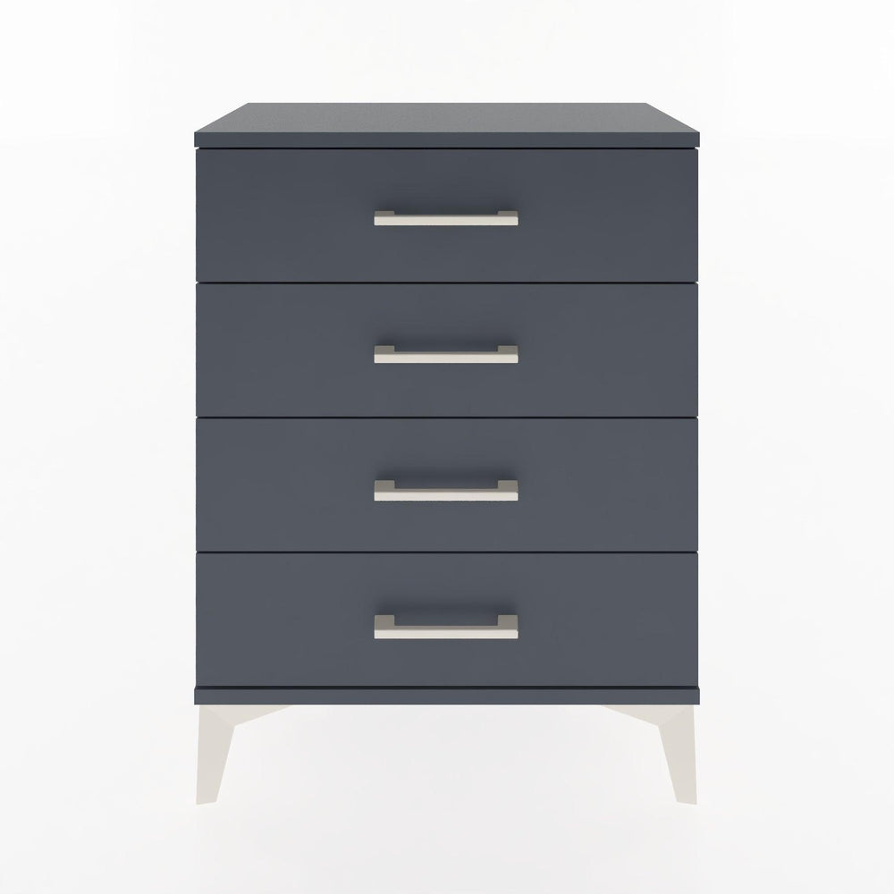 Woodntry Modüler Komodin Antrasit 60x30x68 cm Çekmeceli C1-2