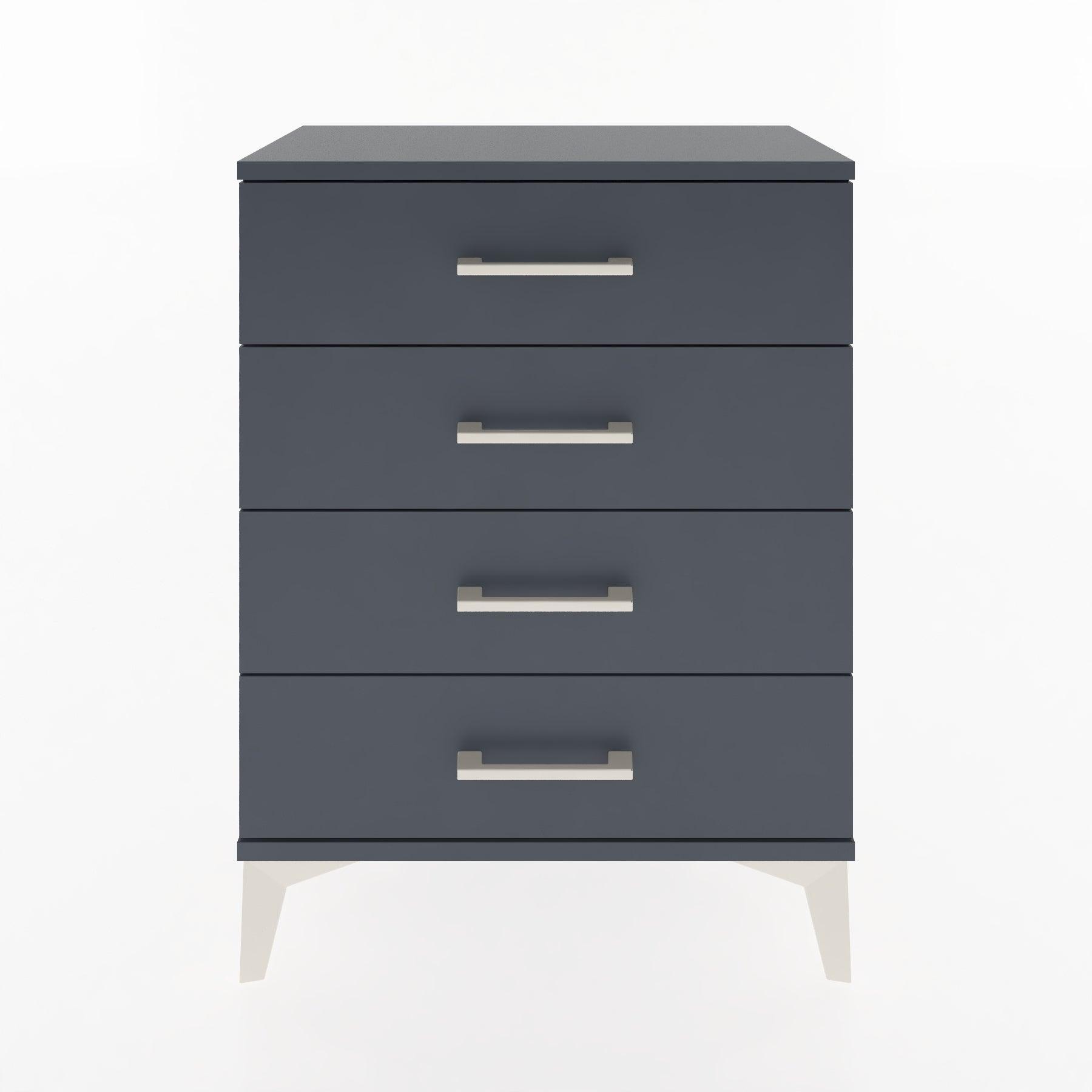 Woodntry Modular Nightstand Anthracite 60x30x68 cm Drawer C1-2