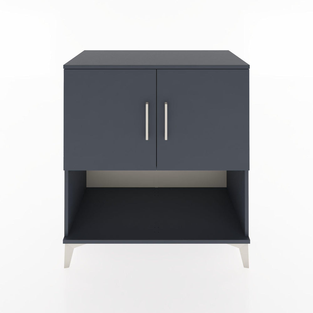 Woodntry Modular Dresser Anthracite 88x44x84 cm with Cover and Shelf KR45-2