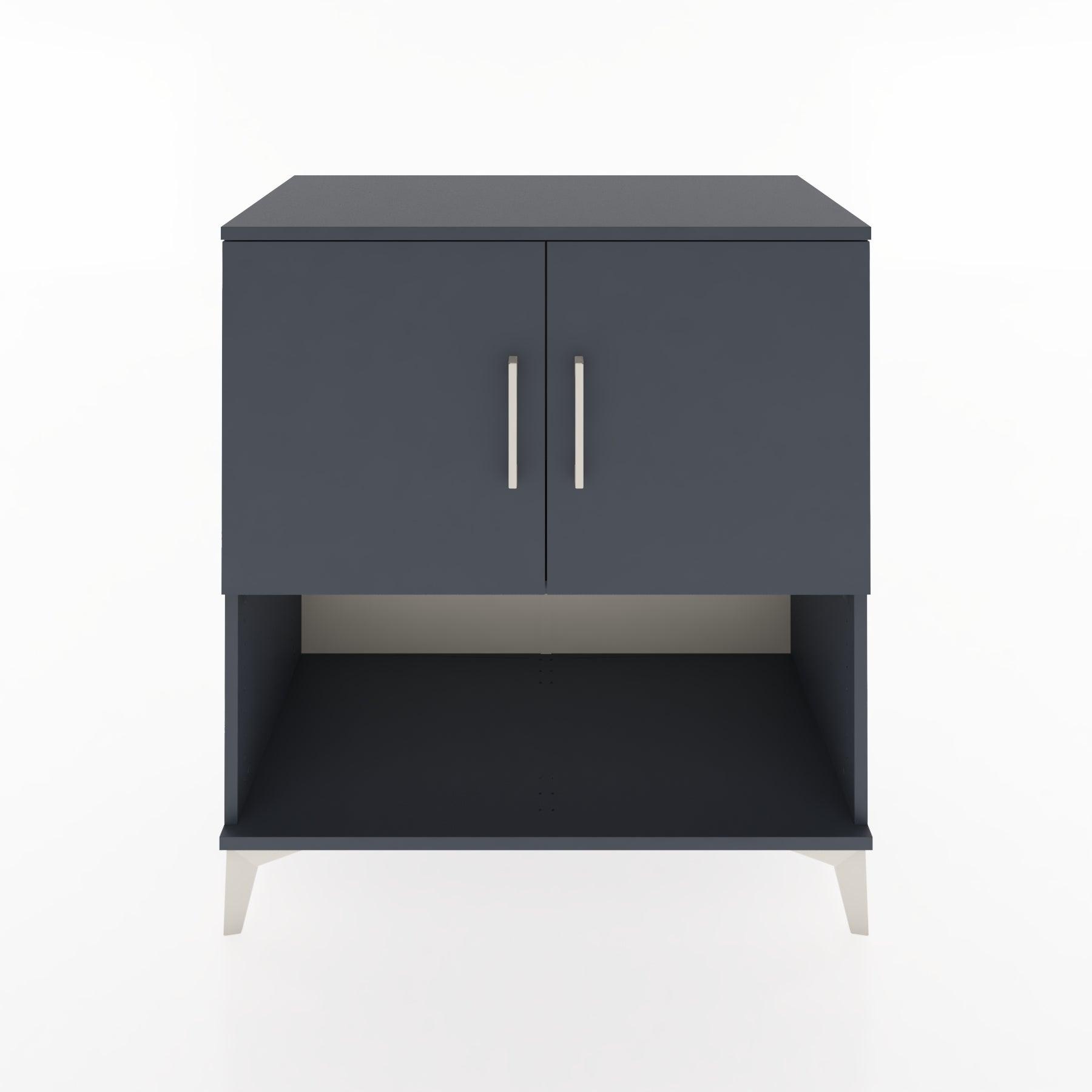 Woodntry Modular Dresser Anthracite 88x44x84 cm with Cover and Shelf KR45-2