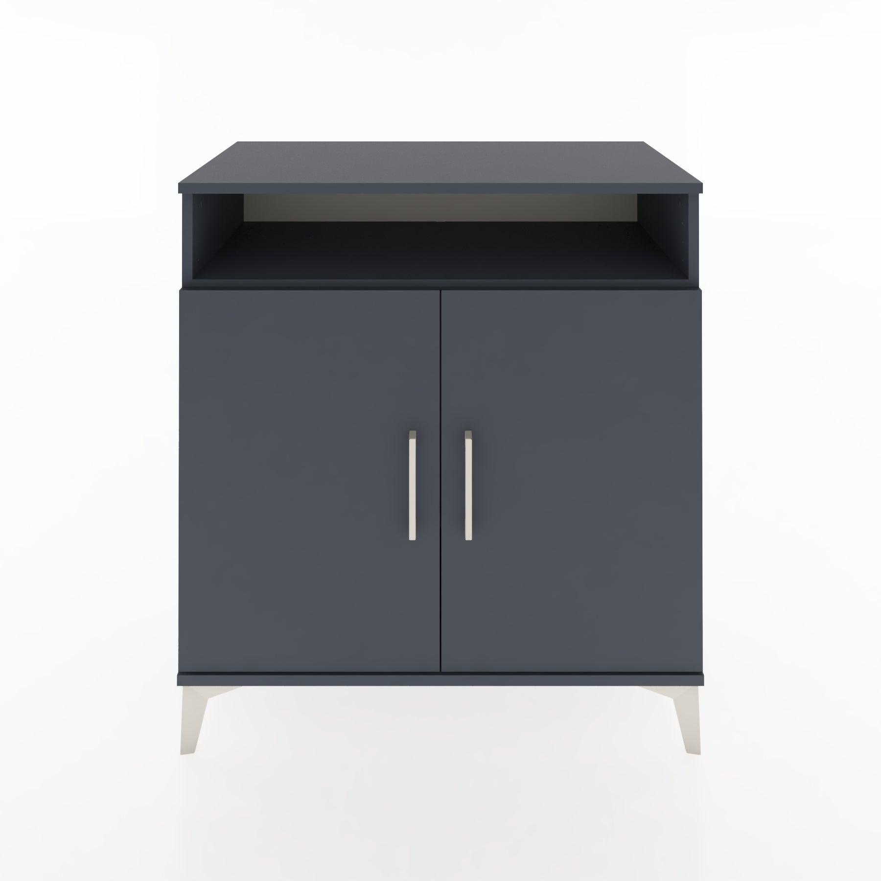 Woodntry Modular Dresser Anthracite 88x44x84 cm with Cover and Shelf KR85-2