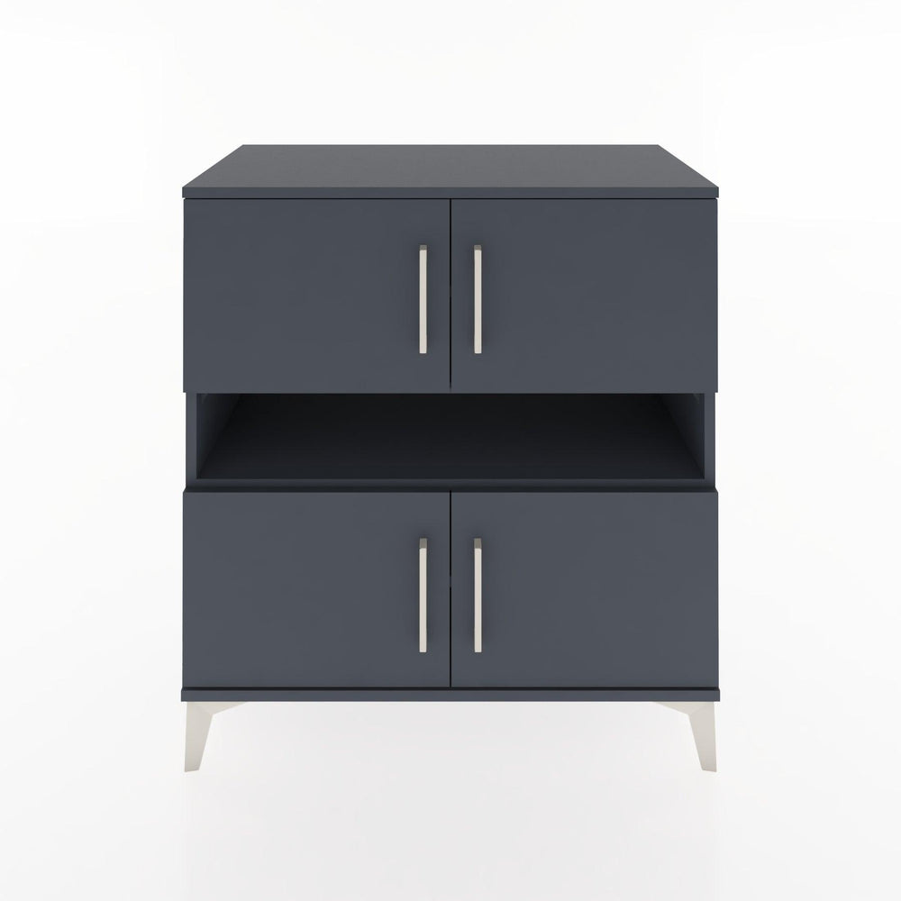 Woodntry Modular Dresser Anthracite 88x44x84 cm with Cover and Drawer KC102-2