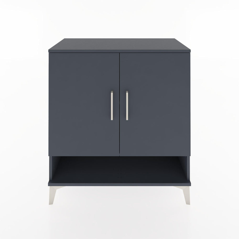 Woodntry Modular Dresser Anthracite 88x44x84 cm with Cover and Shelf KR76-2